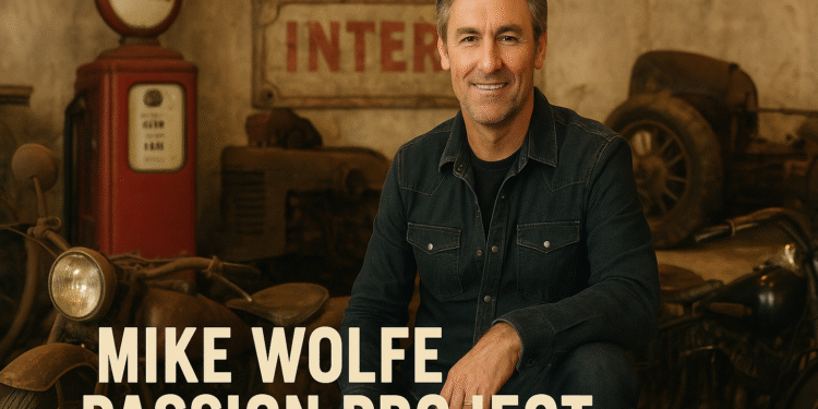 Mike Wolfe’s Passion Project