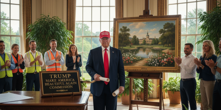 trump make america beautiful again commission